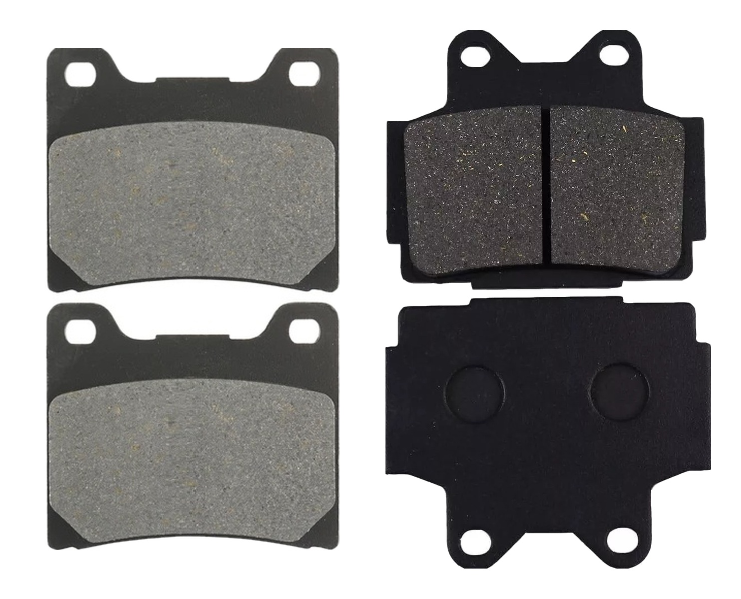 2 Kit plaquettes frein Raven RAV-103-259 Yamaha SRX 250 Avant et Arrièretitle=Forme et couleur