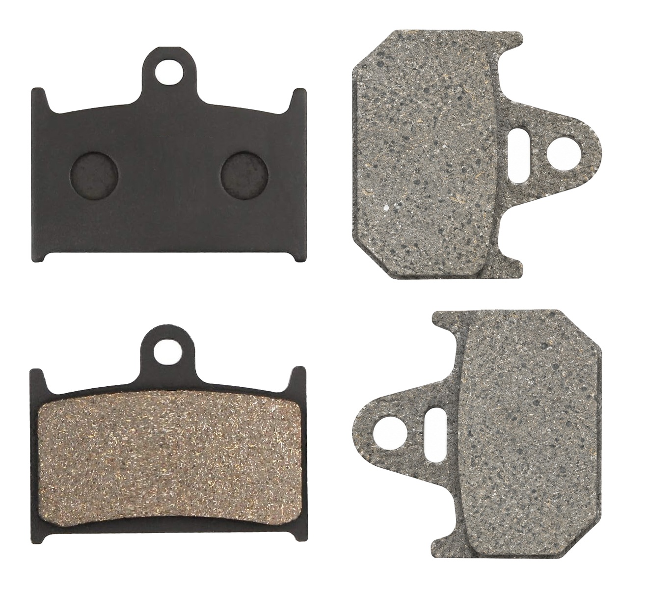 2 Kit plaquettes frein Raven RAV-103-262 Yamaha TZ 250 Avant et Arrièretitle=Forme et couleur