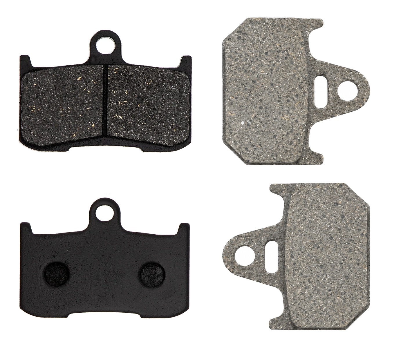2 Kit plaquettes frein Raven RAV-103-263 Yamaha TZ 250 Avant et Arrièretitle=Forme et couleur