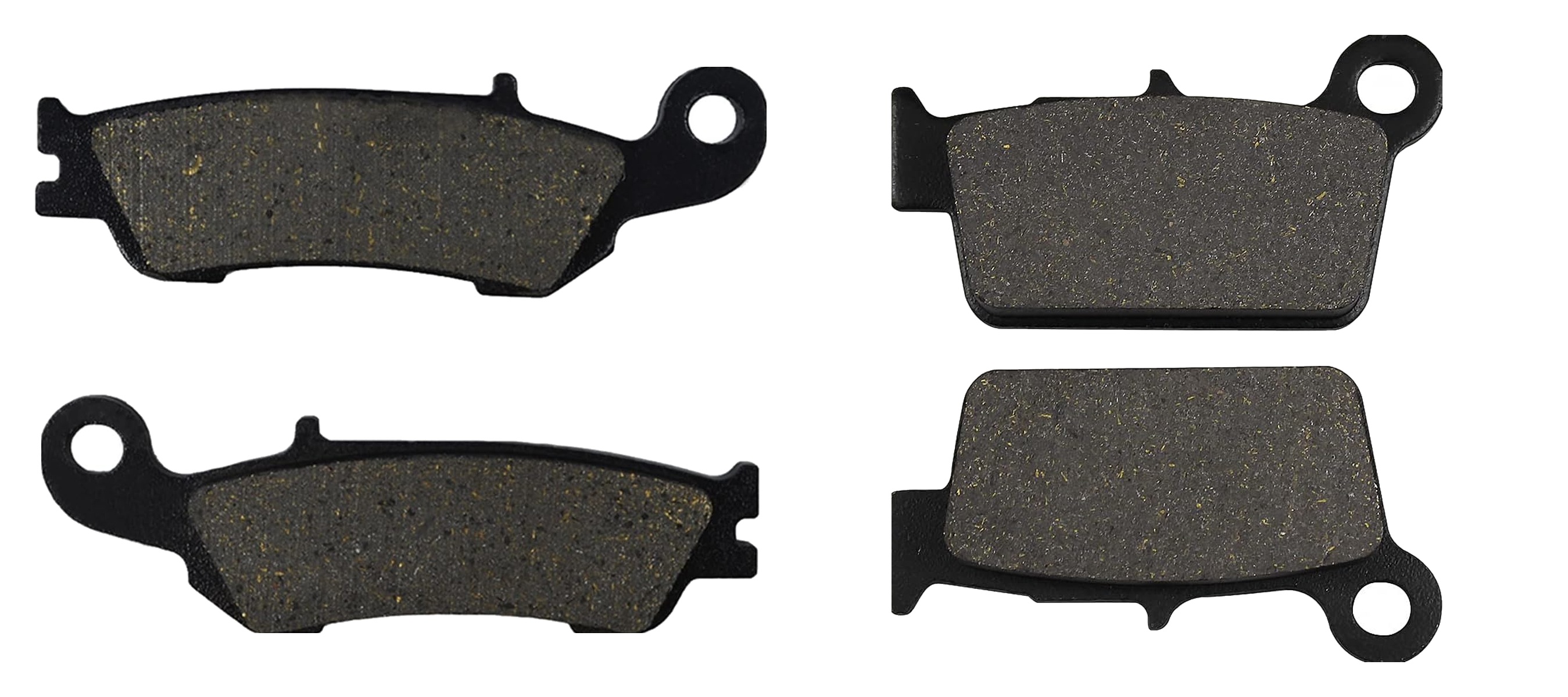 2 Kit plaquettes frein Raven RAV-103-266 Yamaha YZF 250X Avant et Arrièretitle=Forme et couleur