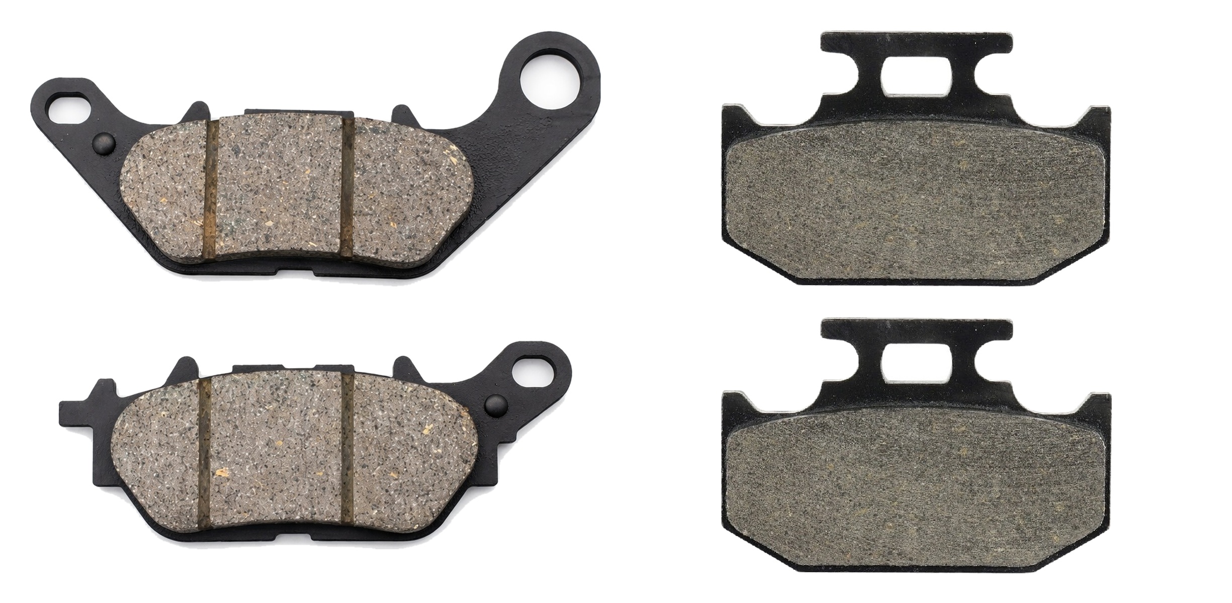 2 Kit plaquettes frein Raven RAV-103-269 Yamaha YZF-R15 155 Avant et Arrièretitle=Forme et couleur