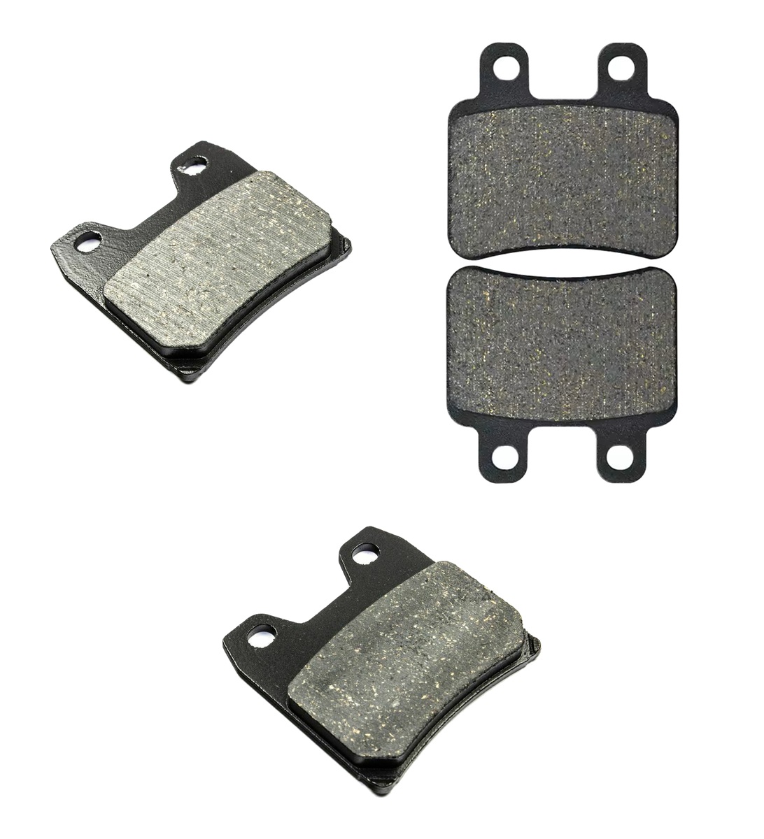 2 Kit plaquettes frein Raven RAV-103-270 Yamaha XT 125R Avant et Arrièretitle=Forme et couleur