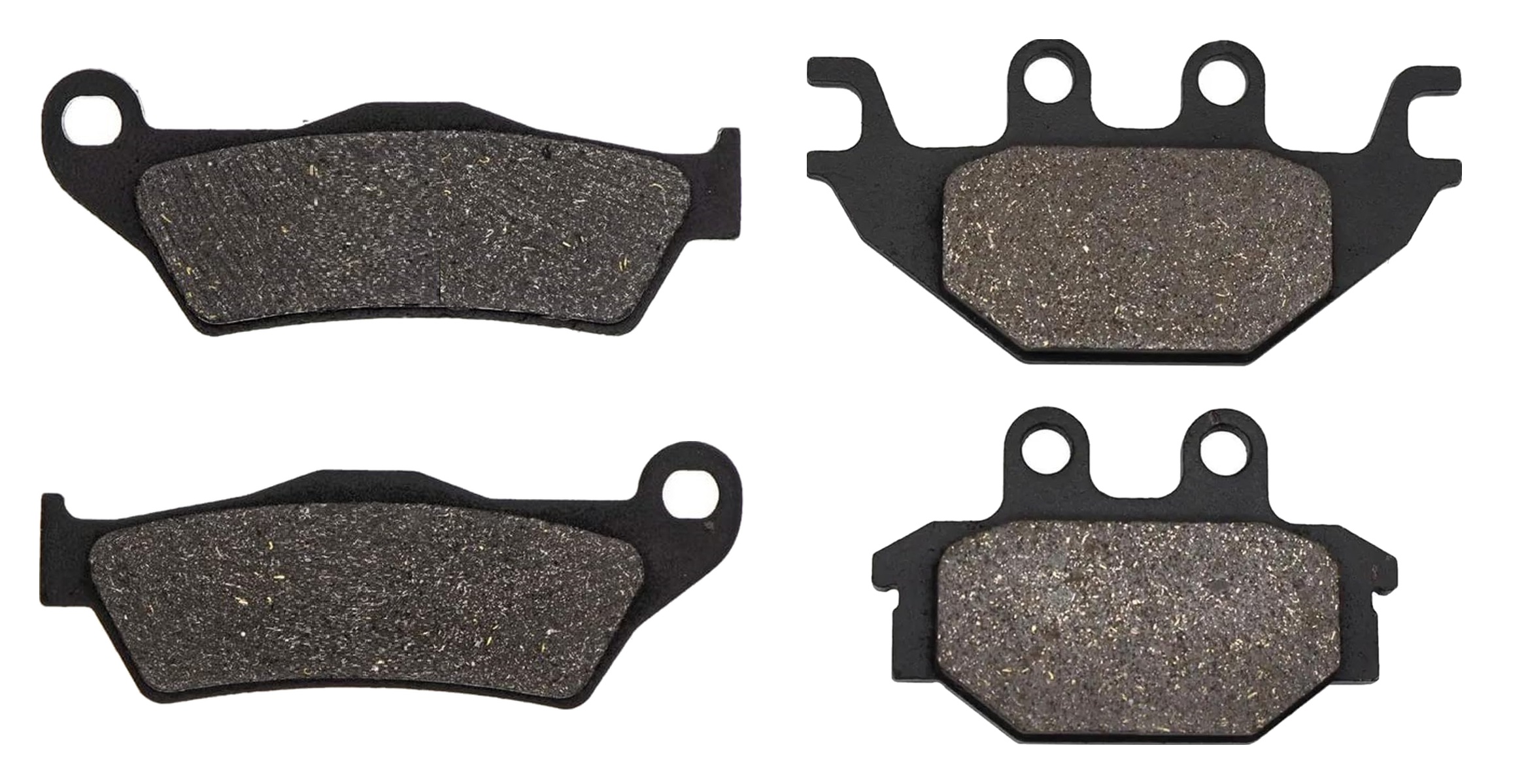 2 Kit plaquettes frein Raven RAV-103-275 Yamaha YZF-R 125 Avant et Arrièretitle=Forme et couleur