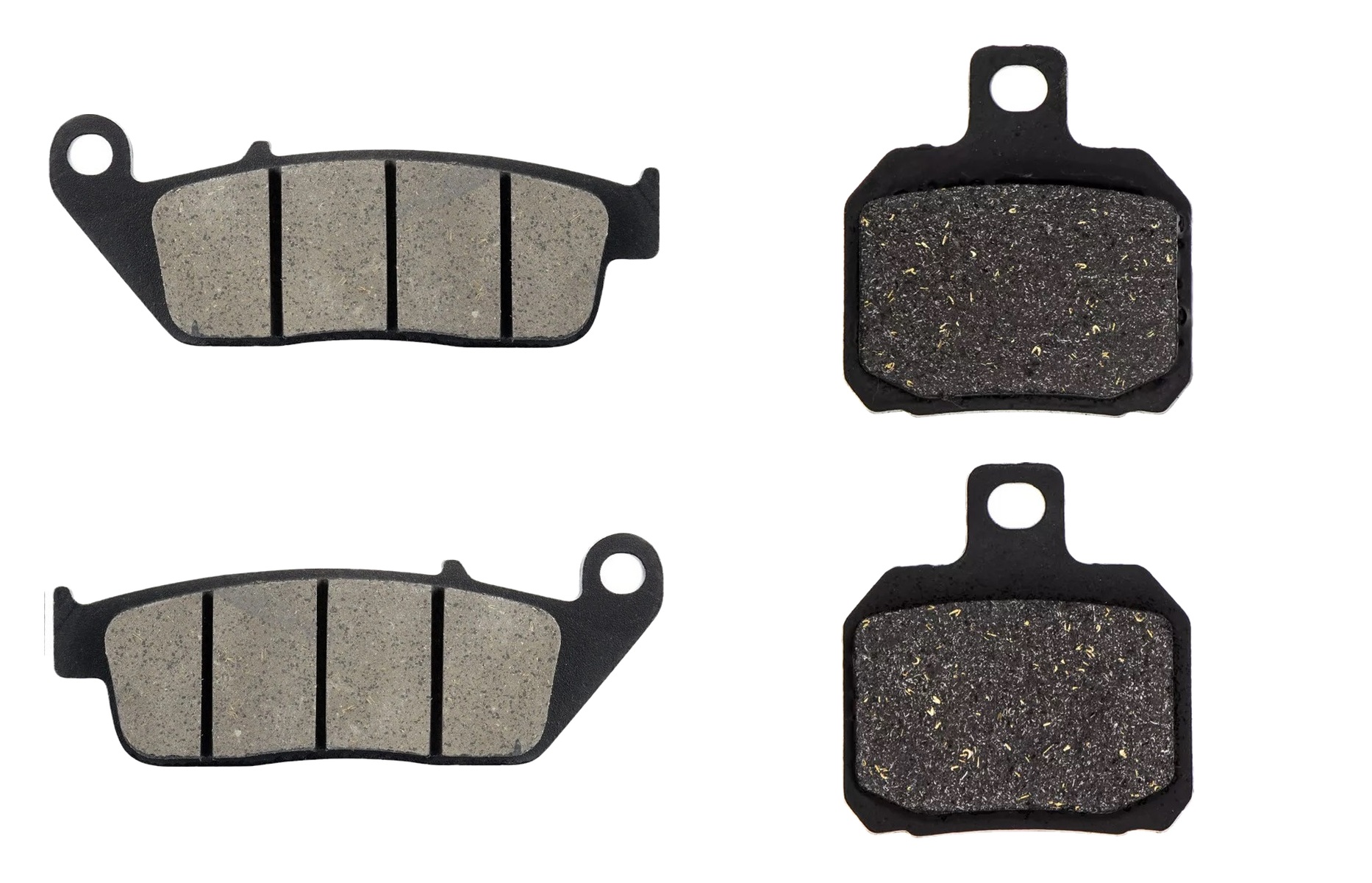 2 Kit plaquettes frein Raven RAV-103-276 Yamaha X-City 125 Avant et Arrièretitle=Forme et couleur