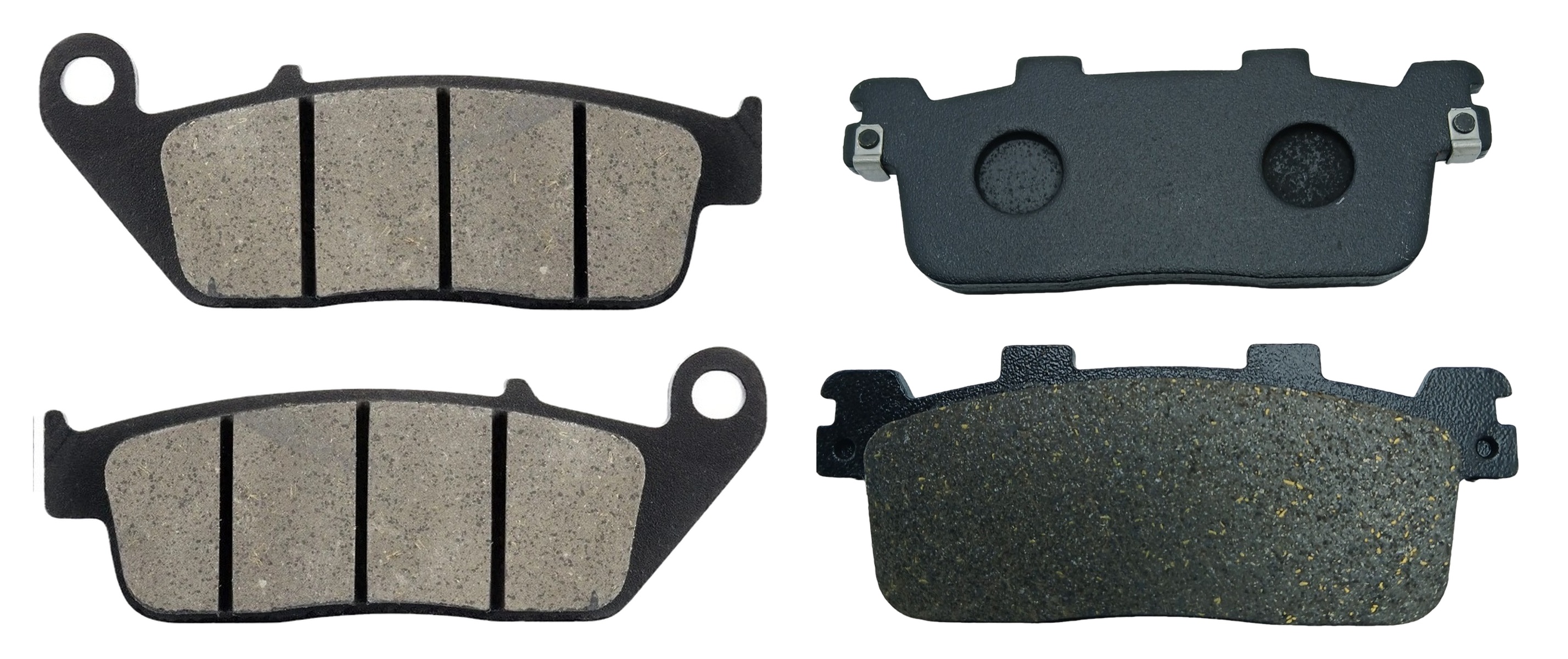 2 Kit plaquettes frein Raven RAV-103-277 Yamaha Evolis 400 Avant et Arrièretitle=Forme et couleur