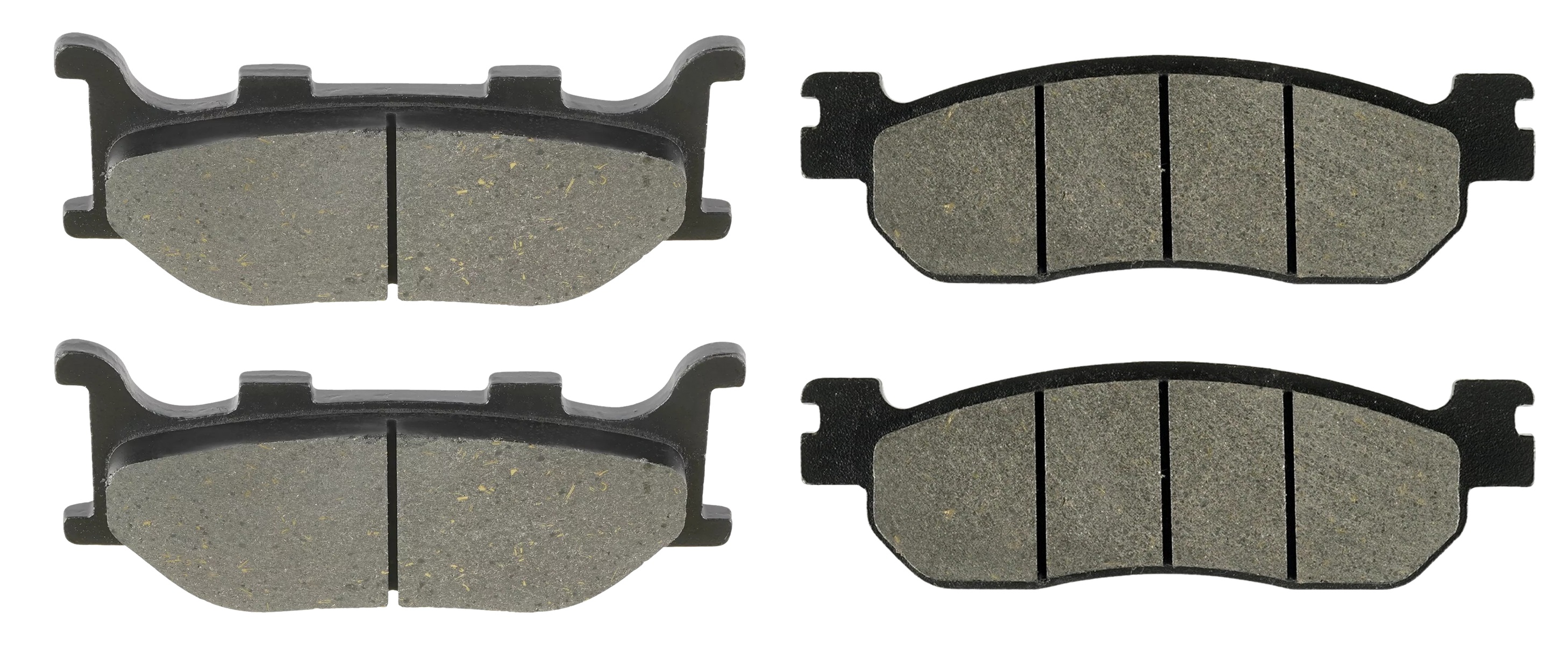 2 Kit plaquettes frein Raven RAV-103-278 Yamaha Skyliner 250 Avant et Arrièretitle=Forme et couleur