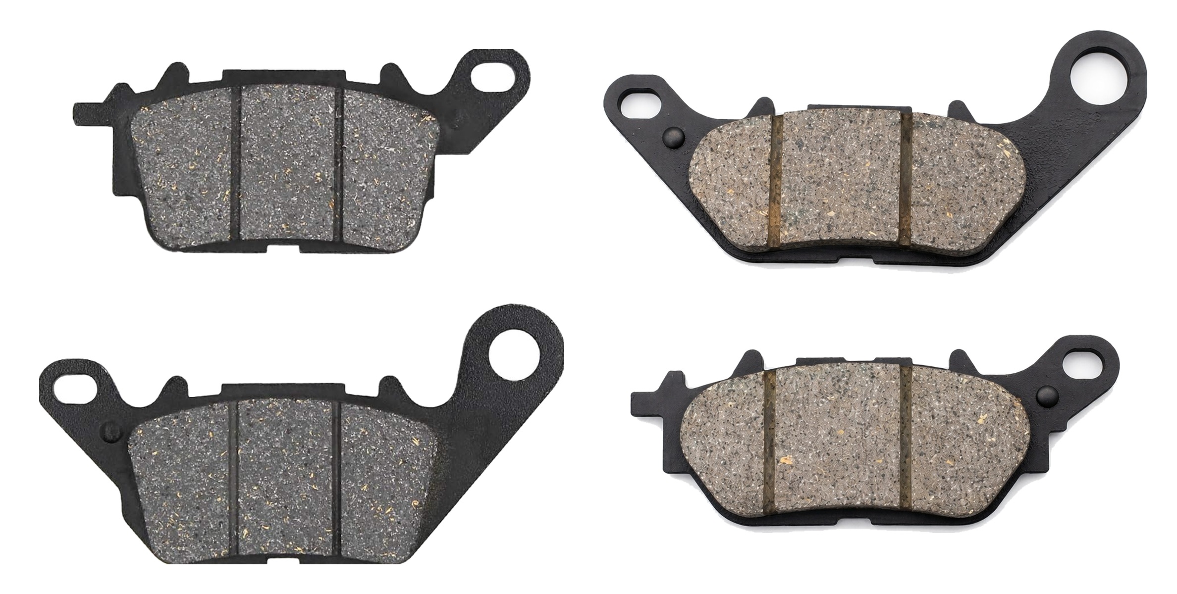2 Kit plaquettes frein Raven RAV-103-279 Yamaha Nmax 125 Avant et Arrièretitle=Forme et couleur