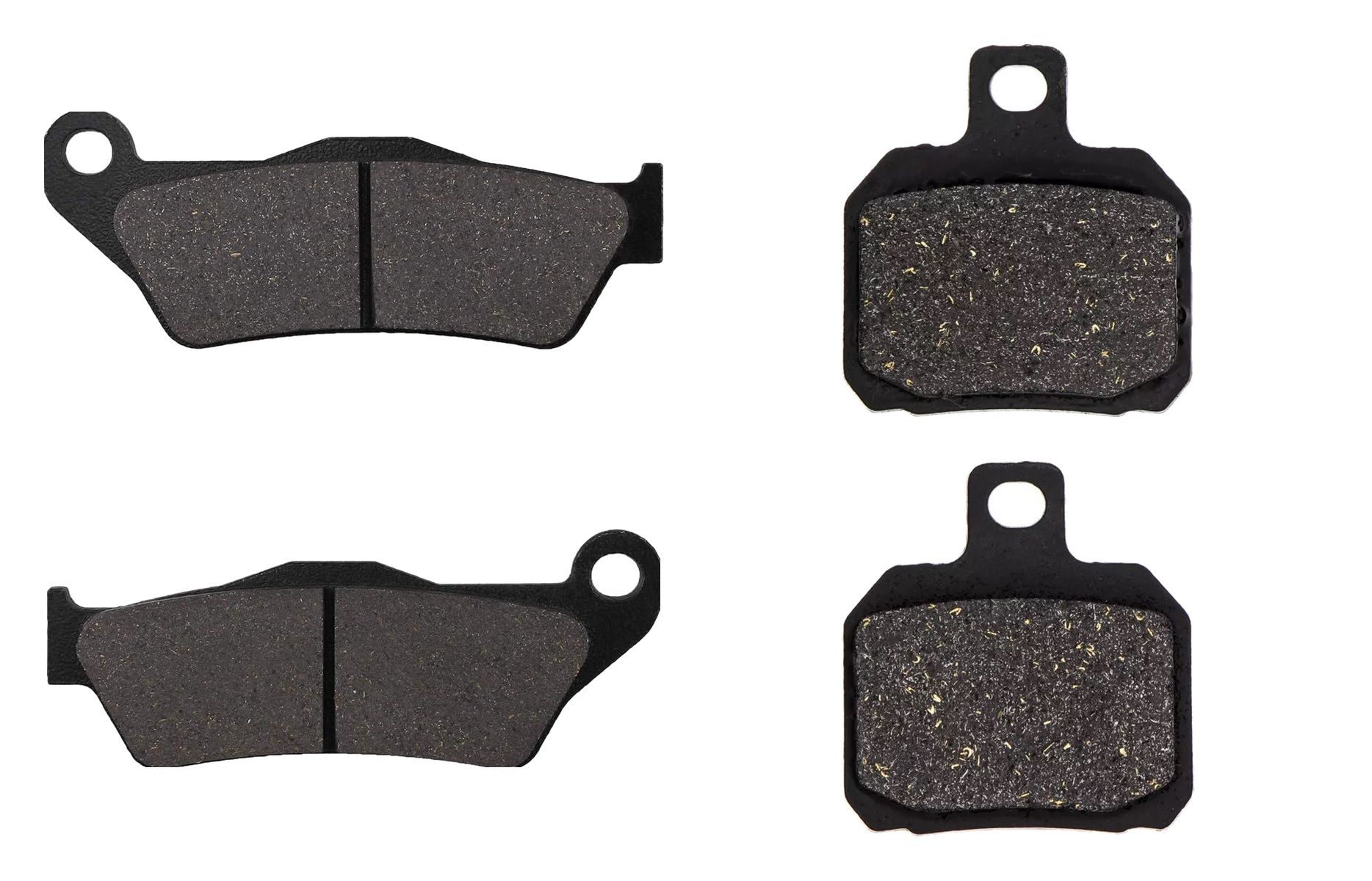 2 Kit plaquettes frein Raven RAV-103-280 Yamaha Skycruiser 125 Avant et Arrièretitle=Forme et couleur