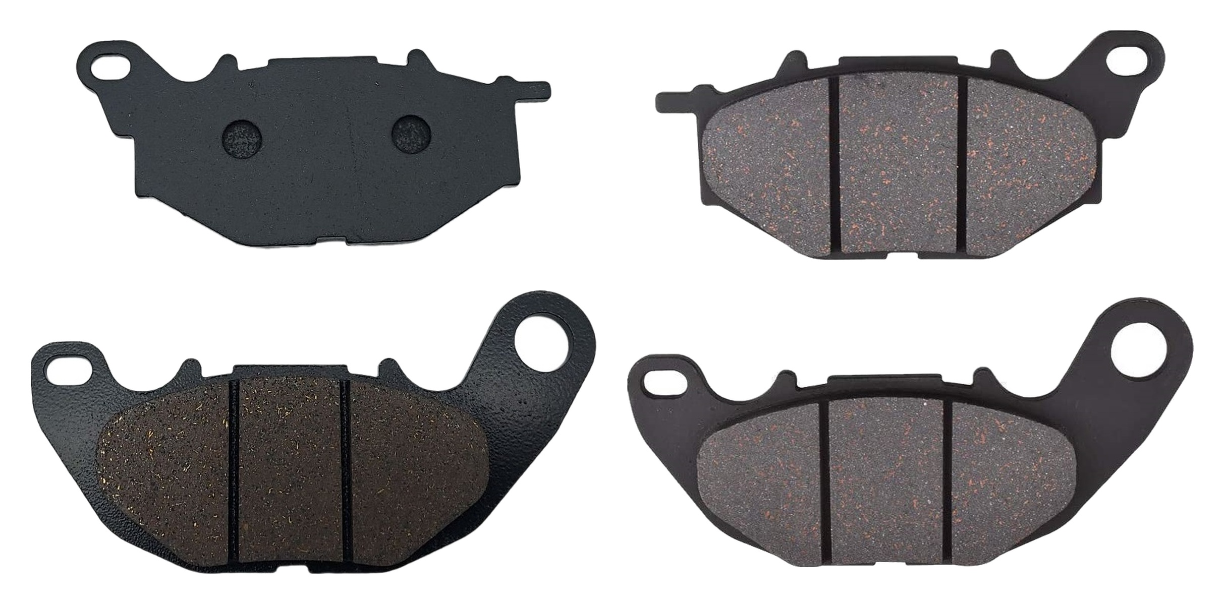 2 Kit plaquettes frein Raven RAV-103-283 Yamaha X-Max 125 ABS Avant et Arrièretitle=Forme et couleur