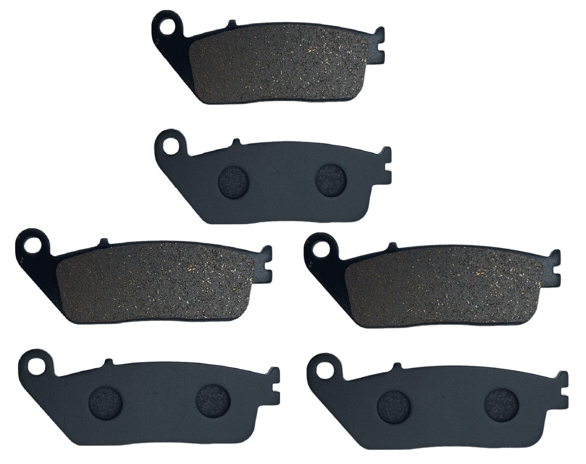 3 Kit plaquettes frein Raven RAV-104-008 Honda CBR 750 Super Aero Av G, Av D et Artitle=Forme et couleur
