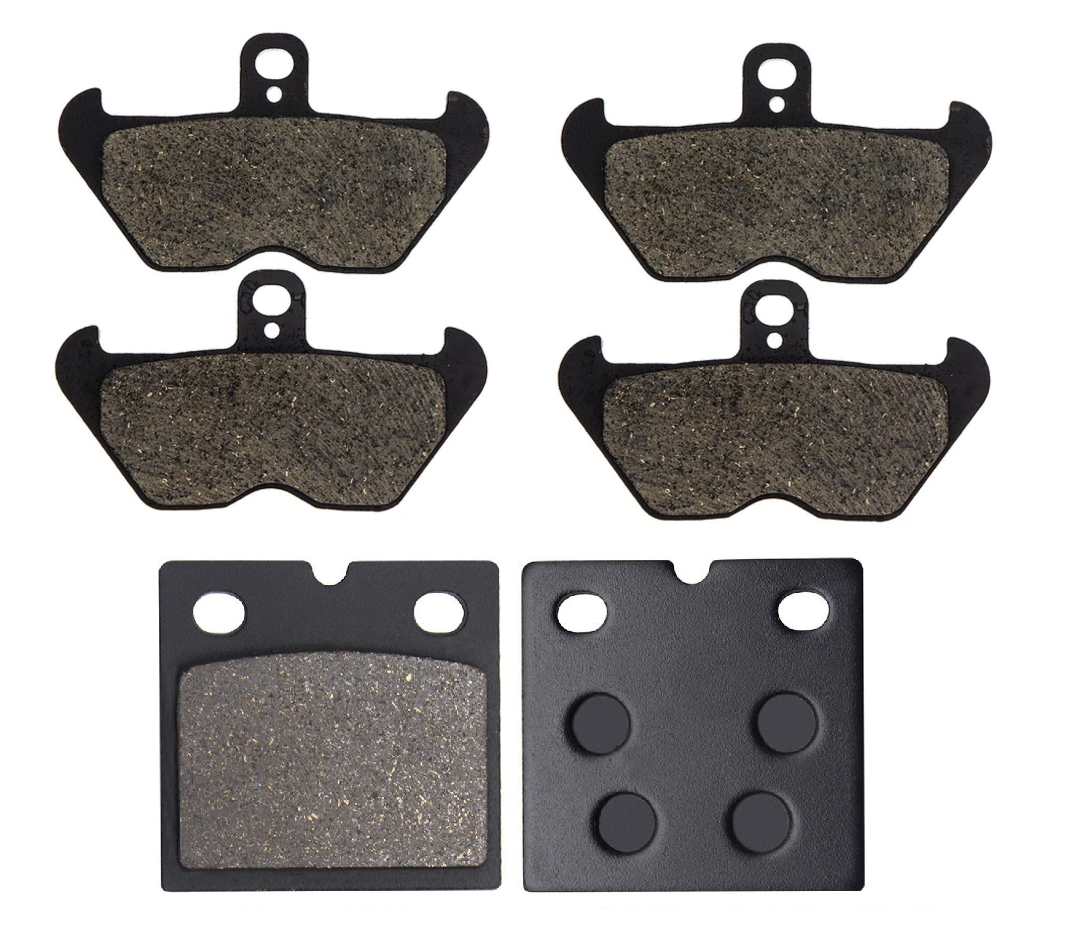 2 Kit plaquettes frein Raven RAV-104-012 Bmw R 1100 RS Av G, Av D et Artitle=Forme et couleur