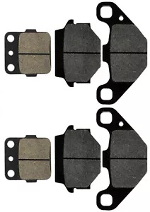 2 Kit plaquettes frein Raven RAV-104-032 Kawasaki KFX 300 Av G, Av D et Artitle=Forme et couleur