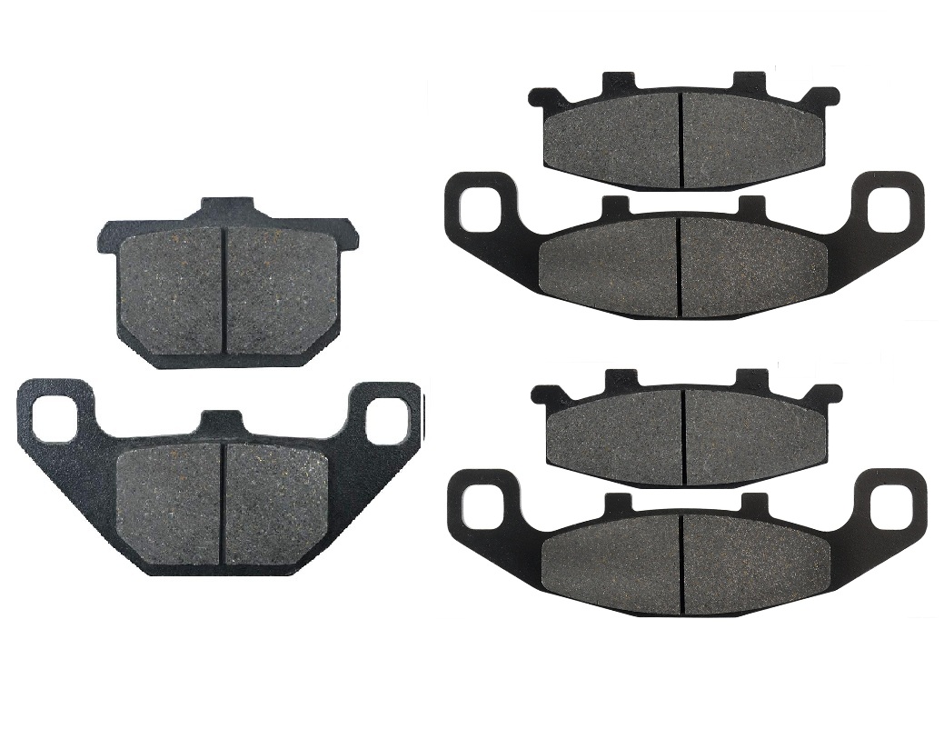 2 Kit plaquettes frein Raven RAV-104-036 Kawasaki GTR 1000 Av G, Av D et Artitle=Forme et couleur