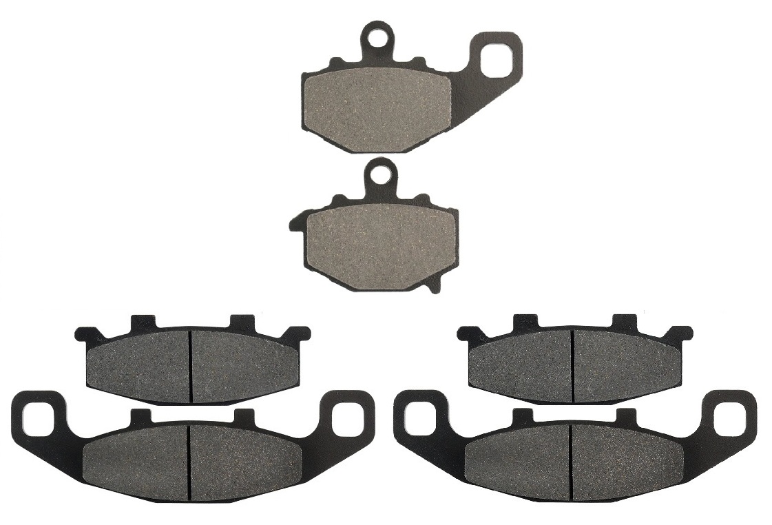 2 Kit plaquettes frein Raven RAV-104-039 Kawasaki Zephyr 550 Av G, Av D et Artitle=Forme et couleur