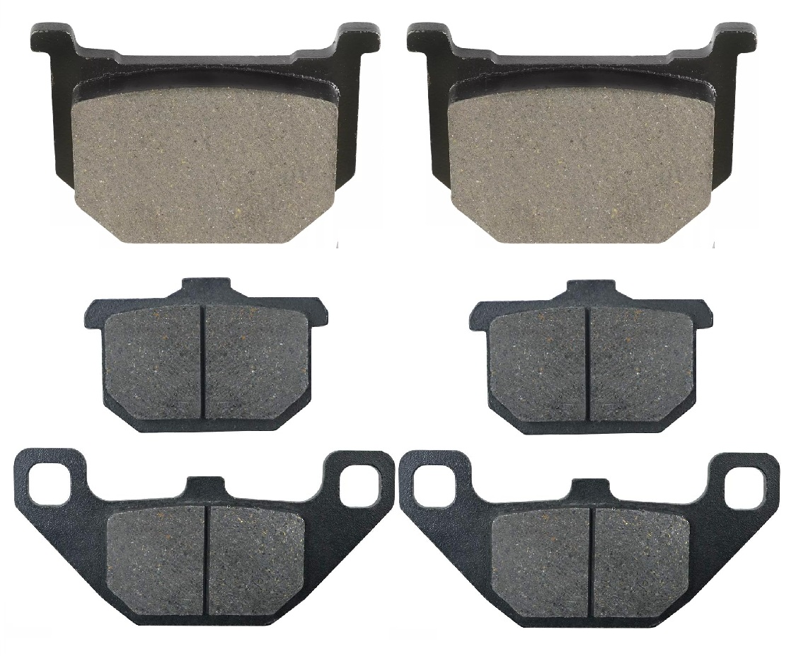2 Kit plaquettes frein Raven RAV-104-049 Kawasaki Z1000 R Eddie Lawson Av G, Av D et Artitle=Forme et couleur