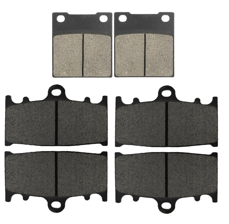 2 Kit plaquettes frein Raven RAV-104-055 Kawasaki ZXR 400 Av G, Av D et Artitle=Forme et couleur
