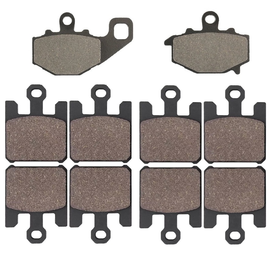 2 Kit plaquettes frein Raven RAV-104-061 Kawasaki Ninja ZX-6RR Av G, Av D et Artitle=Forme et couleur