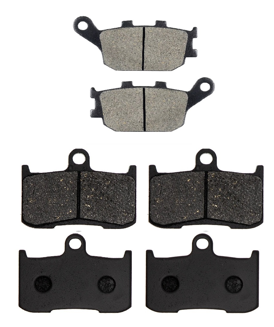 3 Kit plaquettes frein Raven RAV-104-064 Suzuki GSX-8R Av G, Av D et Artitle=Forme et couleur