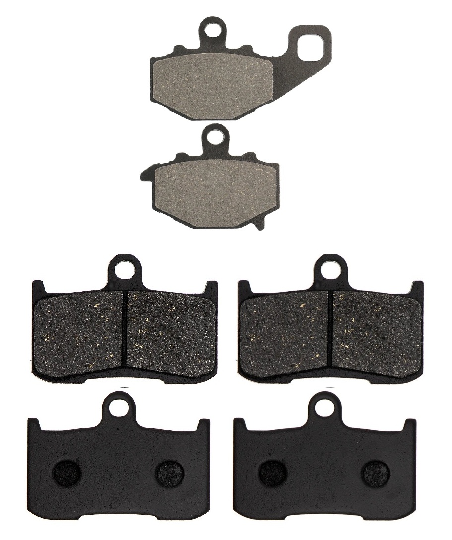 2 Kit plaquettes frein Raven RAV-104-065 Kawasaki Z1000 Av G, Av D et Artitle=Forme et couleur