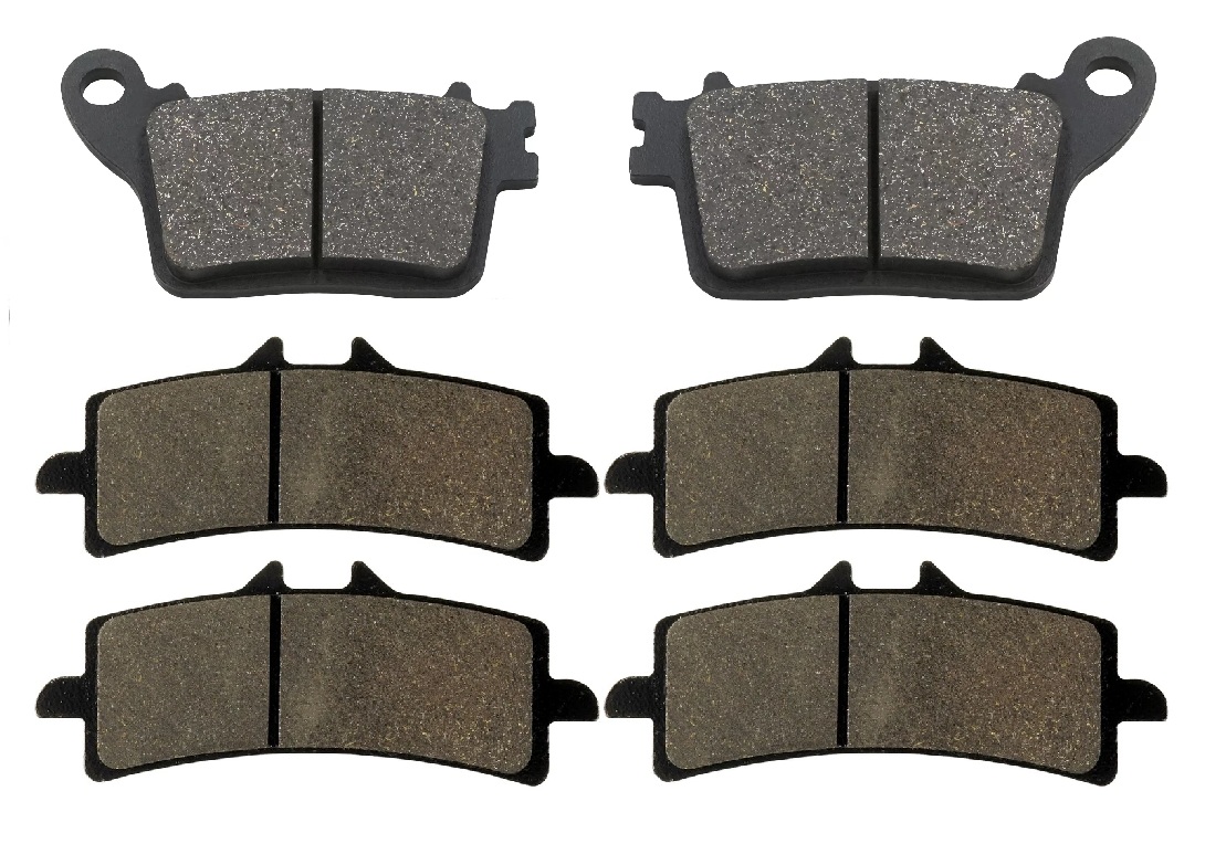 3 Kit plaquettes frein Raven RAV-104-076 Suzuki GSX-R 600 Av G, Av D et Artitle=Forme et couleur