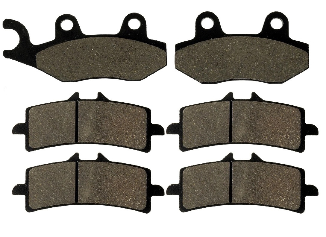 2 Kit plaquettes frein Raven RAV-104-077 Triumph Tiger 1200 Av G, Av D et Artitle=Forme et couleur