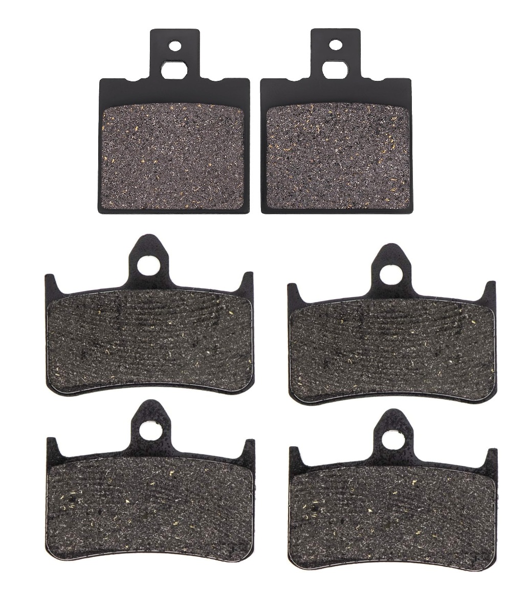 2 Kit plaquettes frein Raven RAV-104-088 Ducati Monster 600 Av G, Av D et Artitle=Forme et couleur