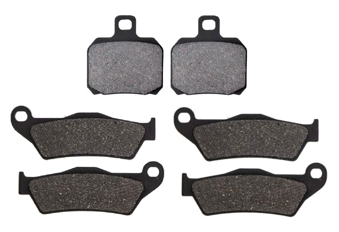 2 Kit plaquettes frein Raven RAV-104-090 Ducati Multistrada 620 Av G, Av D et Artitle=Forme et couleur