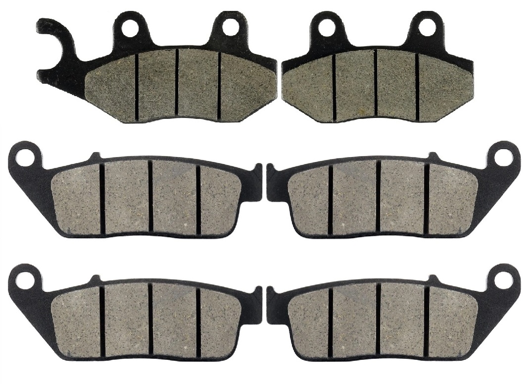2 Kit plaquettes frein Raven RAV-104-097 Triumph Speedmaster 790 Av G, Av D et Artitle=Forme et couleur