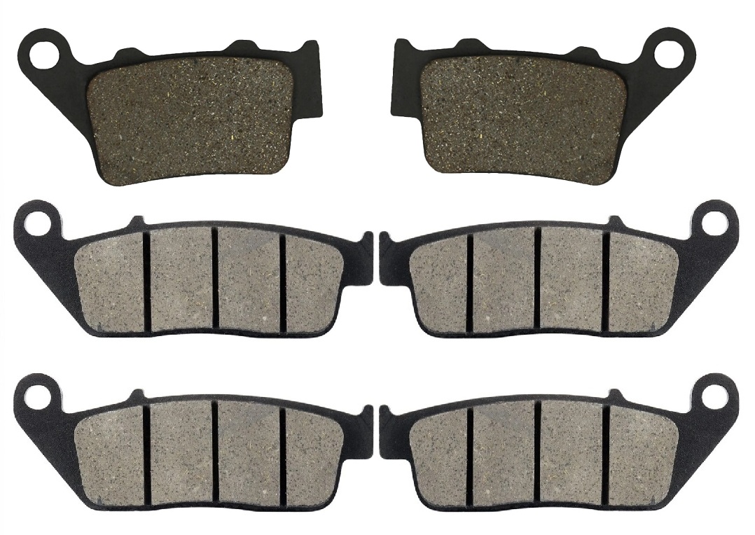 2 Kit plaquettes frein Raven RAV-104-102 Triumph Street Triple 660 Av G, Av D et Artitle=Forme et couleur