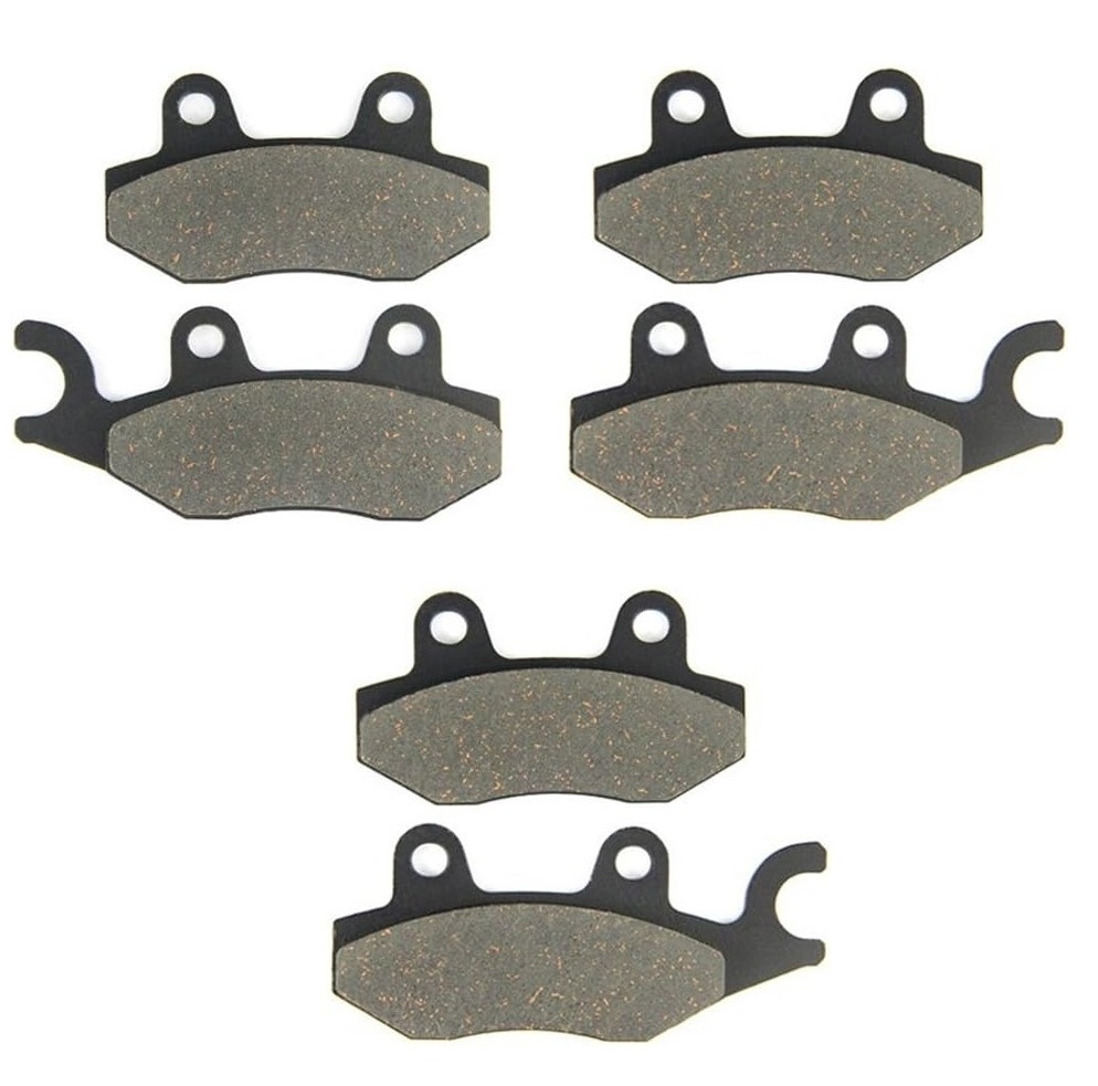 2 Kit plaquettes frein Raven RAV-104-113 Yamaya XTZ 750 Av G, Av D et Artitle=Forme et couleur