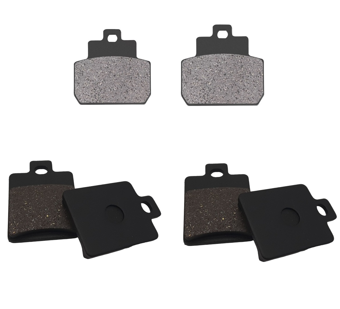 3 Kit plaquettes frein Raven RAV-104-121 Piaggio MP3 250 Av G, Av D et Artitle=Forme et couleur
