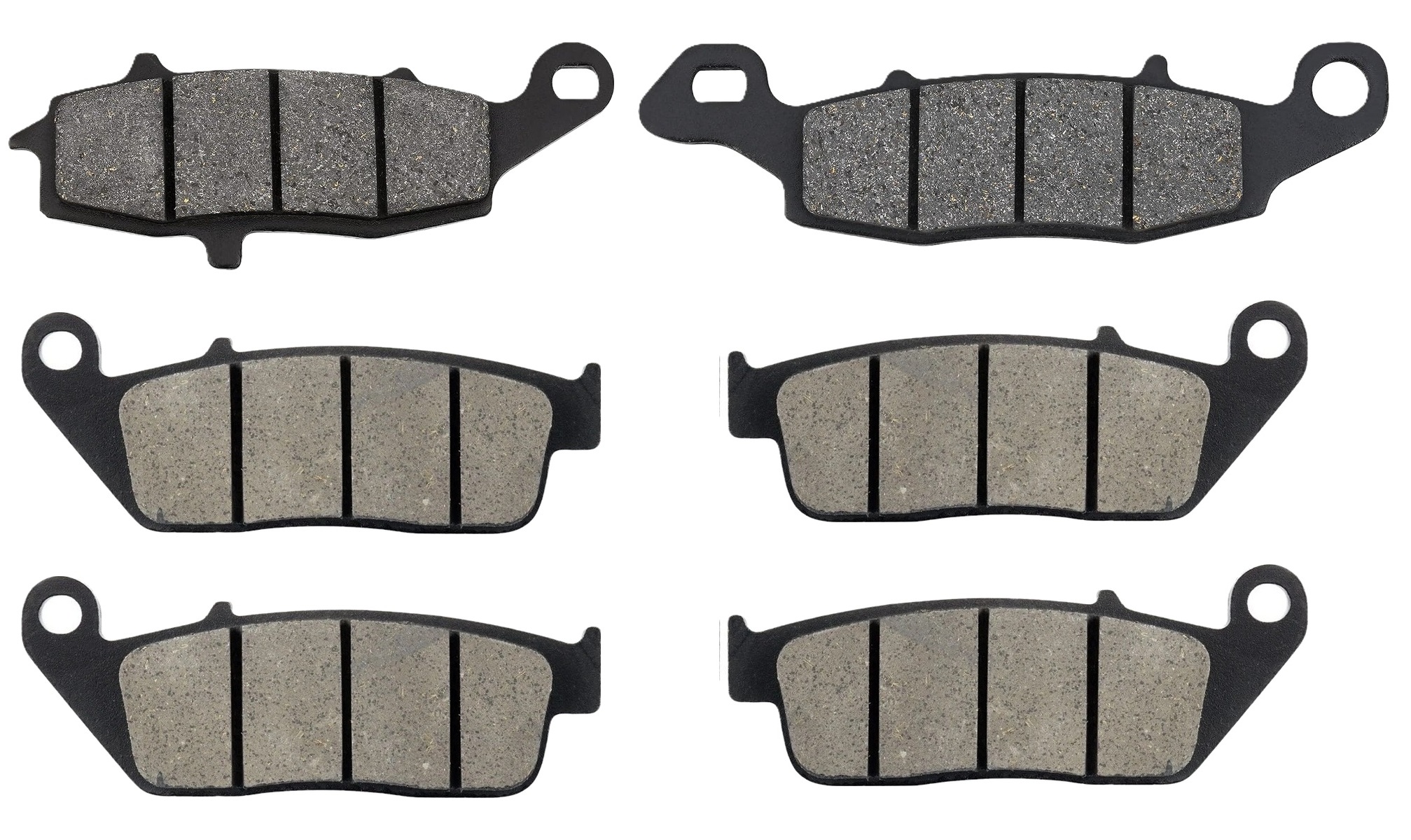 3 Kit plaquettes frein Raven RAV-104-136 Suzuki VL 1500 Boulevard C90 Av G, Av D et Artitle=Forme et couleur