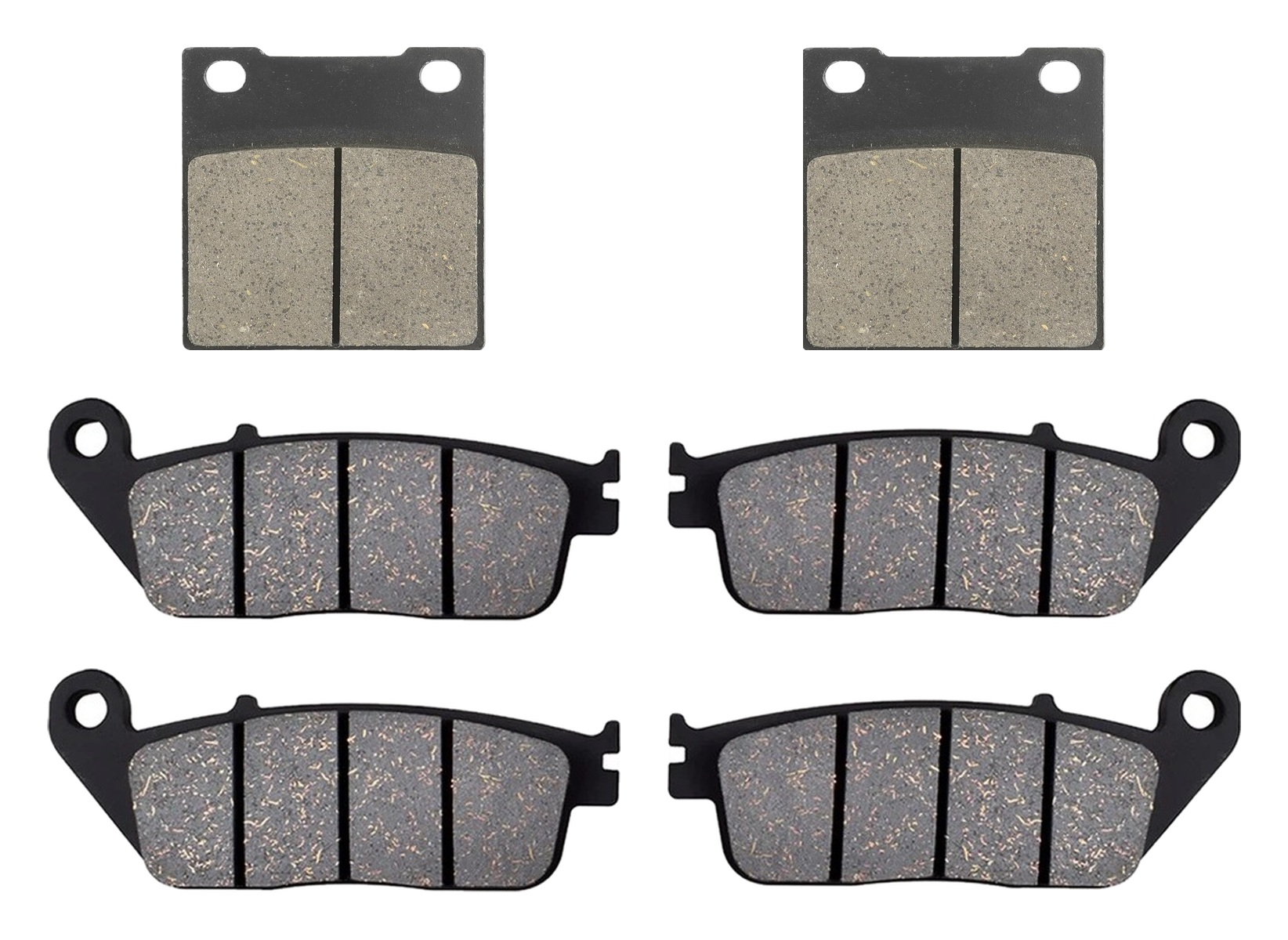 3 Kit plaquettes frein Raven RAV-104-145 Suzuki RF 600 Av G, Av D et Artitle=Forme et couleur