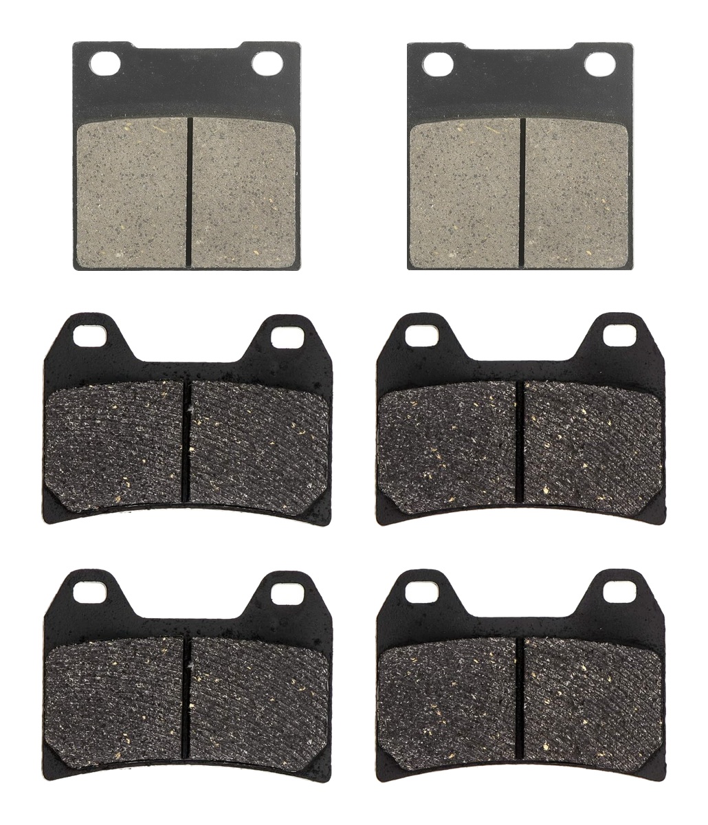 3 Kit plaquettes frein Raven RAV-104-148 Suzuki GSX 1200 Inazuma Av G, Av D et Artitle=Forme et couleur