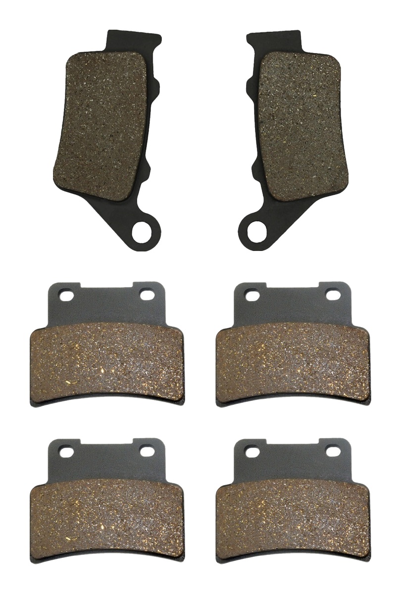 3 Kit plaquettes frein Raven RAV-104-165 Aprilia Dorsoduro 750 Av G, Av D et Artitle=Forme et couleur