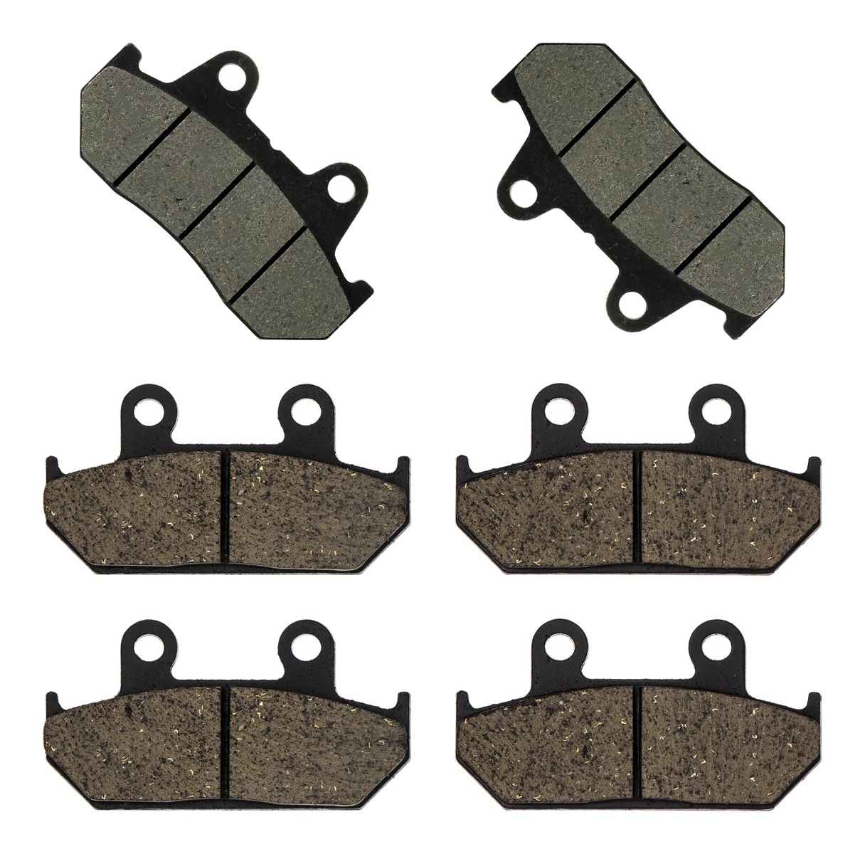 3 Kit plaquettes frein Raven RAV-104-167 Honda CBR 500 F Av G, Av D et Artitle=Forme et couleur