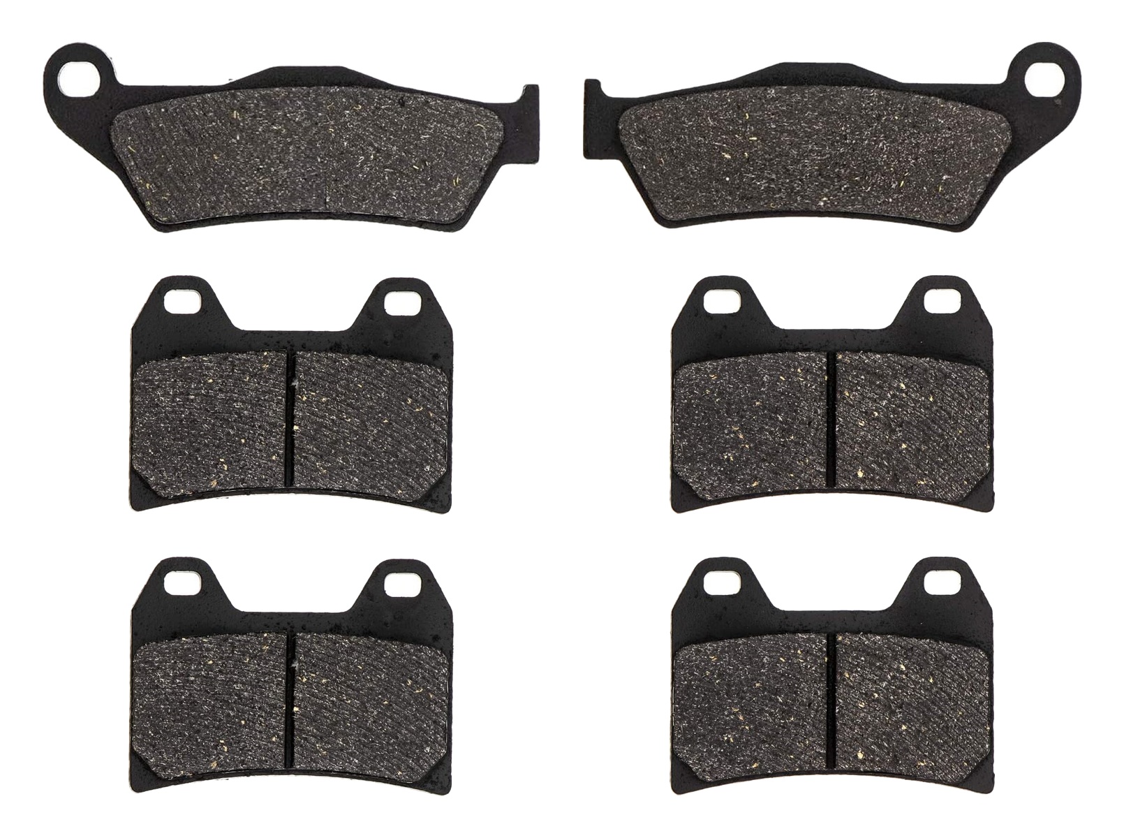 3 Kit plaquettes frein Raven RAV-104-170 Ktm Adventure 1190 Av G, Av D et Artitle=Forme et couleur