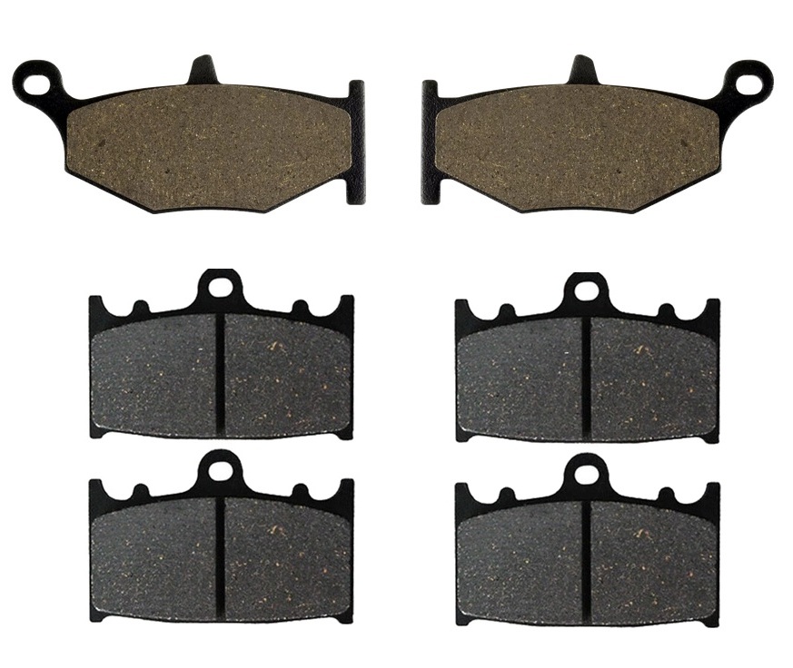 3 Kit plaquettes frein Raven RAV-104-172 Suzuki GSR 600 Av G, Av D et Artitle=Forme et couleur