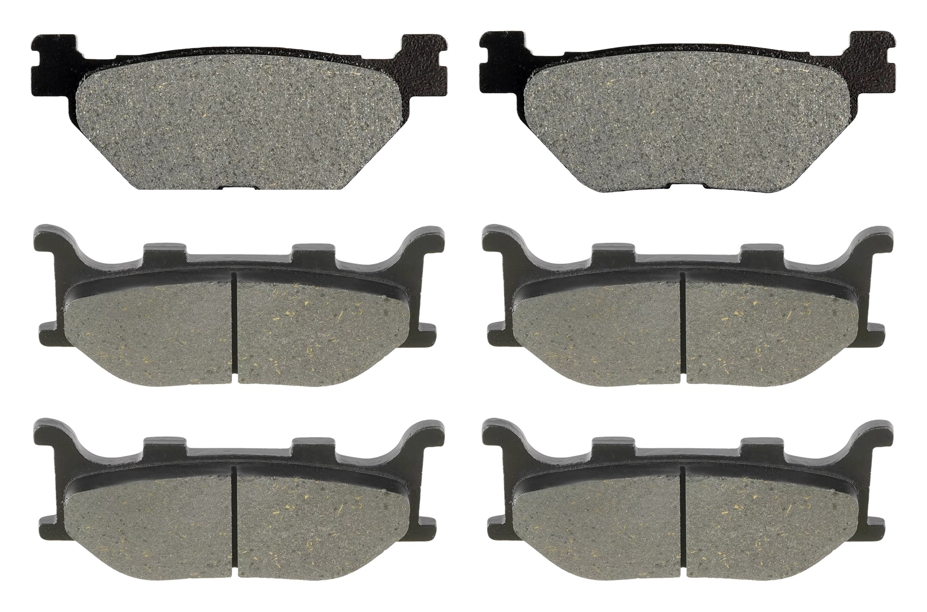 3 Kit plaquettes frein Raven RAV-104-178 Yamaha XVS 950 Av G, Av D et Artitle=Forme et couleur