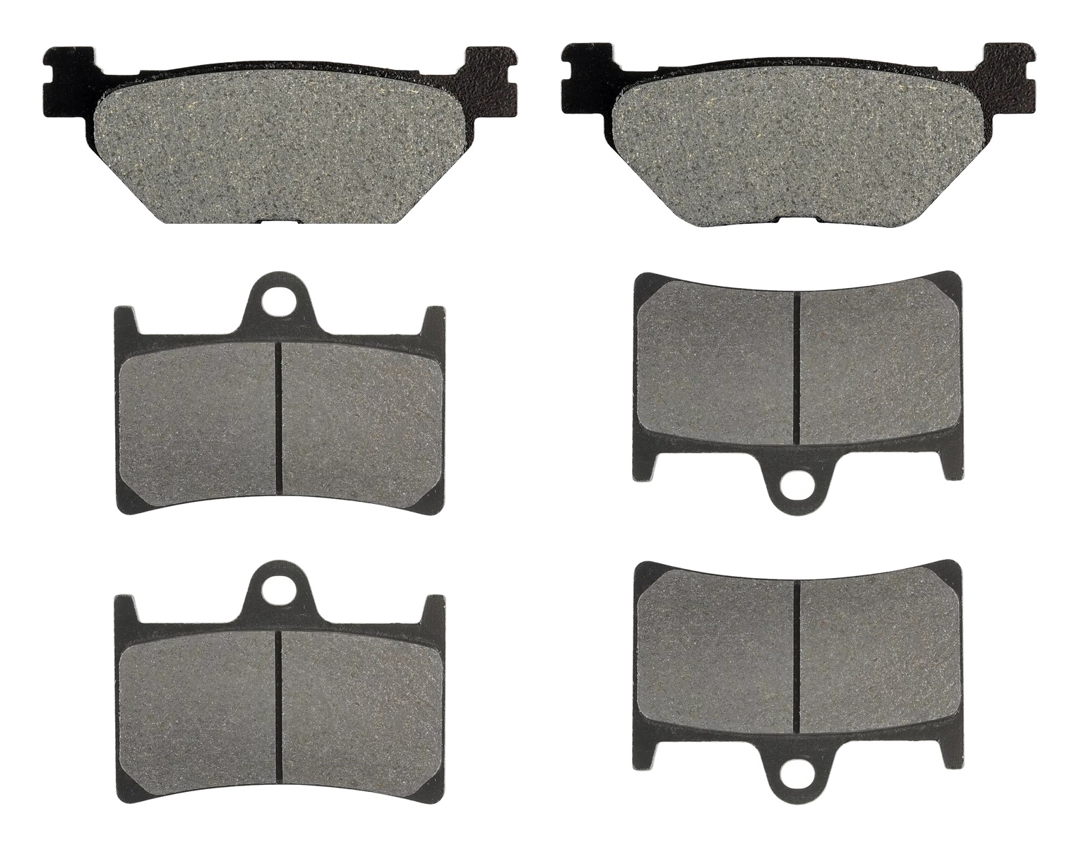3 Kit plaquettes frein Raven RAV-104-183 Yamaha XV 1700 Road star Av G, Av D et Artitle=Forme et couleur