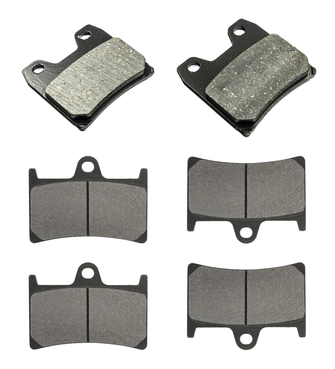 3 Kit plaquettes frein Raven RAV-104-184 Yamaha XJR 1300 Av G, Av D et Artitle=Forme et couleur
