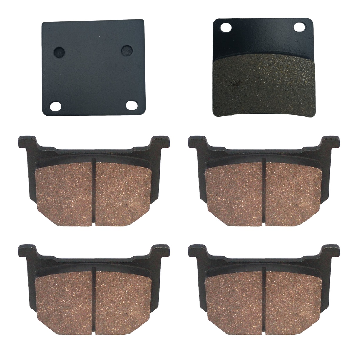 3 Kit plaquettes frein Raven RAV-104-186 Suzuki GV 1200 Madura Av G, Av D et Artitle=Forme et couleur