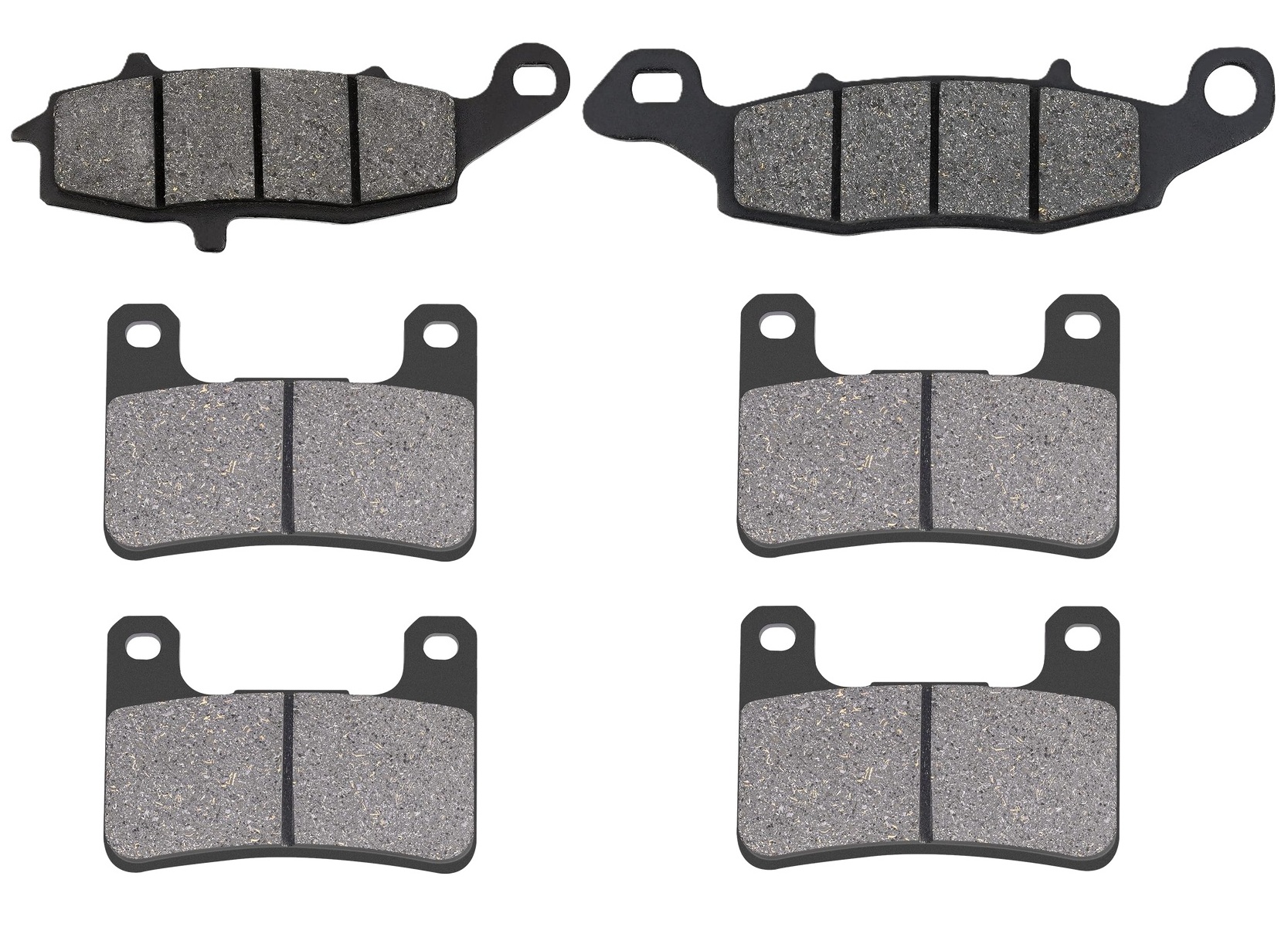 3 Kit plaquettes frein Raven RAV-104-194 Suzuki VZR 1800 Boulevard M109R Av G, Av D et Artitle=Forme et couleur