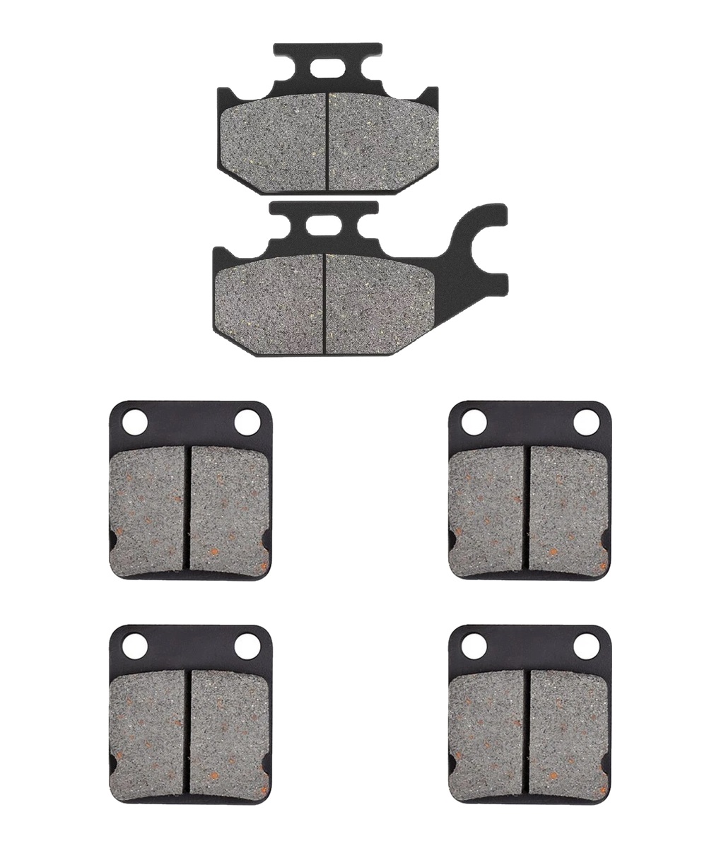 3 Kit plaquettes frein Raven RAV-104-200 Yamaha YFM Wolverine 450 Av G, Av D et Artitle=Forme et couleur