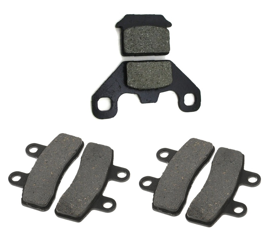 3 Kit plaquettes frein Raven RAV-104-223 Quadzilla WK 140 Av G, Av D et Artitle=Forme et couleur