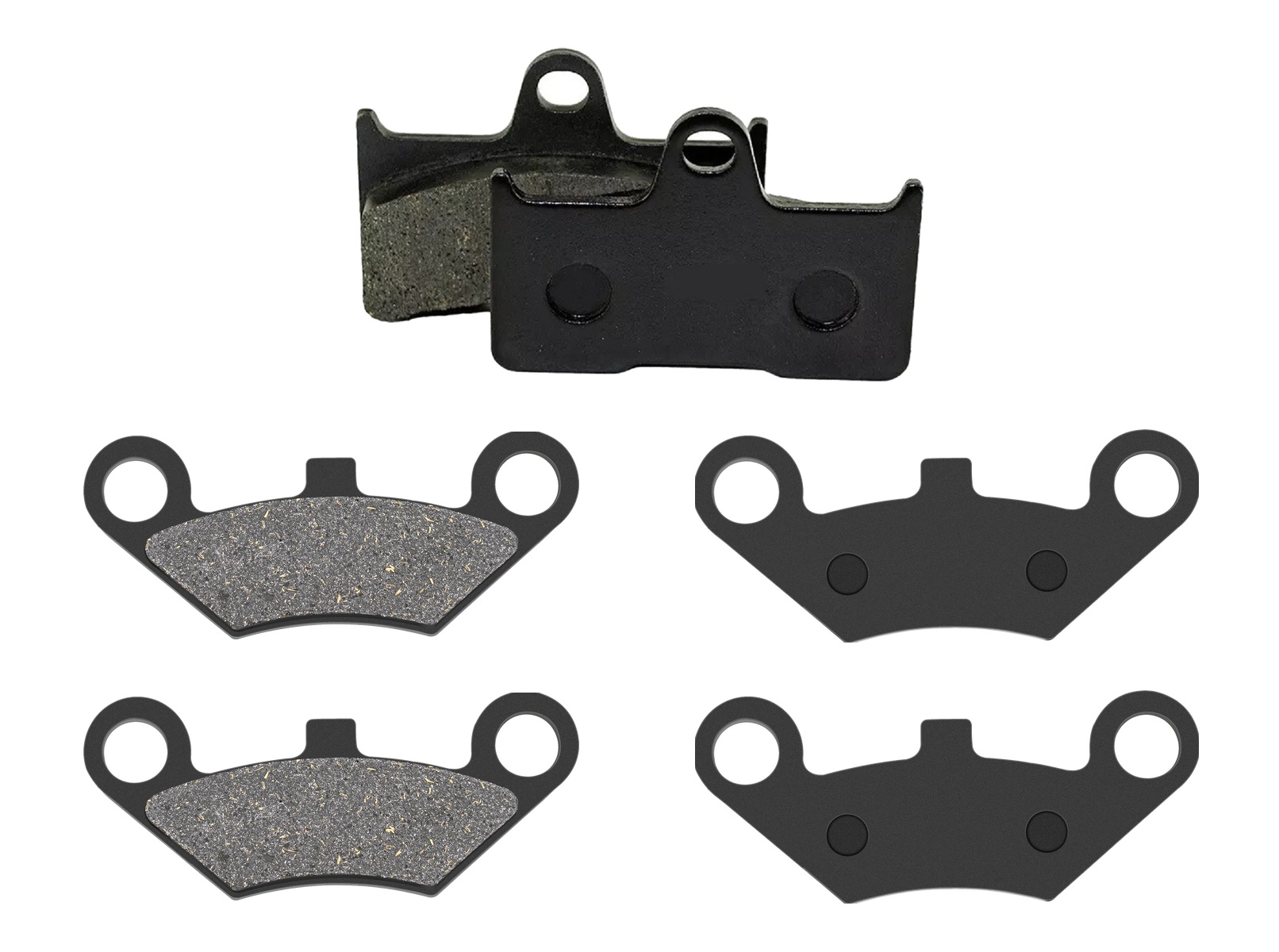 3 Kit plaquettes frein Raven RAV-104-229 Cf-moto C-Force 800 Av G, Av D et Artitle=Forme et couleur