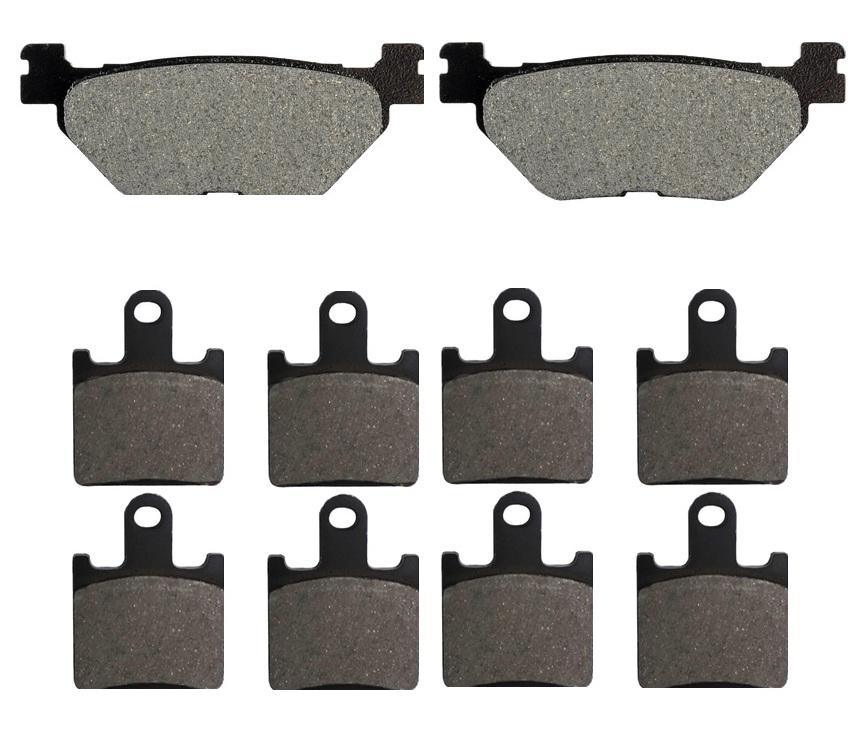 3 Kit plaquettes frein Raven RAV-104-234 Yamaha XV 1900 Midnight Star Av G, Av D et Artitle=Forme et couleur