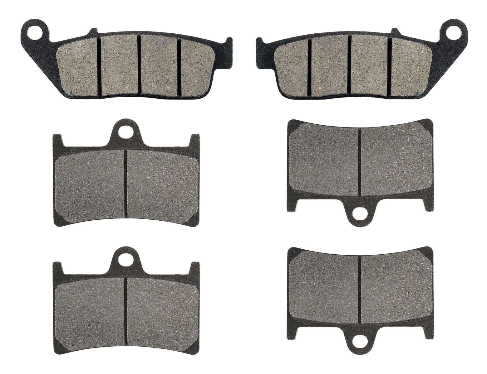 3 Kit plaquettes frein Raven RAV-104-240 Yamaha MT-01 1700 Av G, Av D et Artitle=Forme et couleur